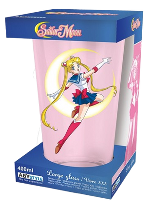 Sailor Moon - Sailor Moon Pink Glass