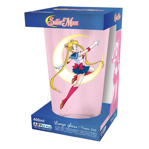 Sailor Moon - Sailor Moon Pink Glass