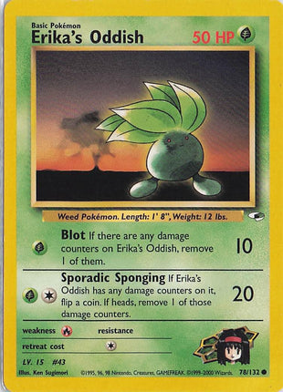 Erika's Oddish 78/132