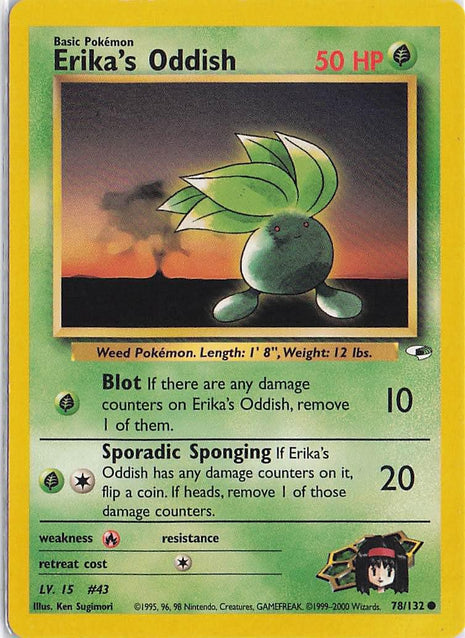 Erika's Oddish 78/132