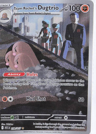 Team Rocket's Dugtrio 239/217