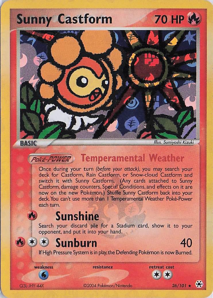 Sunny Castform 26/101 (H)