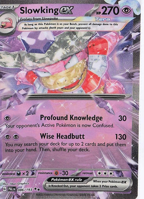Slowking ex 086/193
