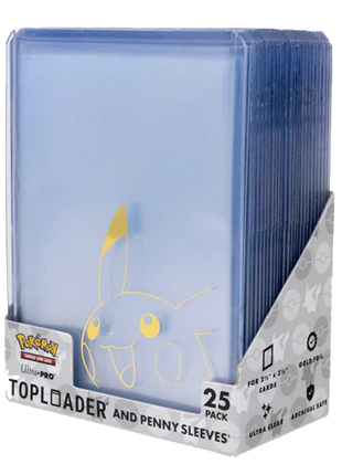 Pokemon - Pikachu Toploader & Penny Sleeves Combo Pack