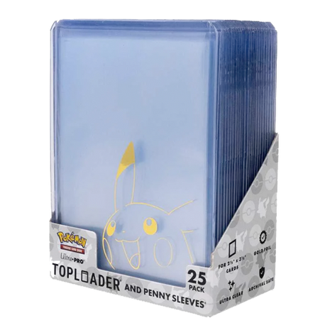 Pokemon - Pikachu Toploader & Penny Sleeves Combo Pack