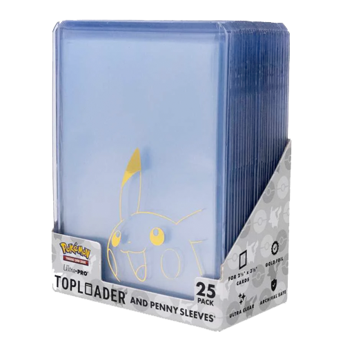 Pokemon - Pikachu Toploader & Penny Sleeves Combo Pack