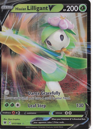 Hisuian Lilligant V 017/189
