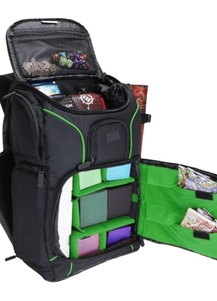 Enhance TCG Series - USA Gear Black/Green Backpack