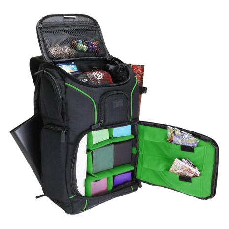 Enhance TCG Series - USA Gear Black/Green Backpack