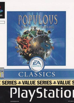 Populous The Beginning (Classics) (PS One) - Preowned