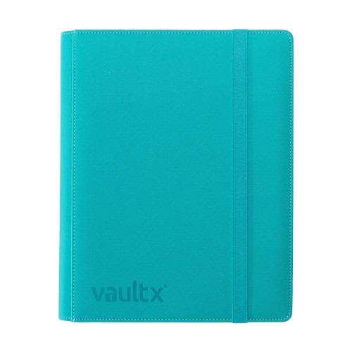 Vault X - Teal 9 Pocket Exo Tec Strap Binder