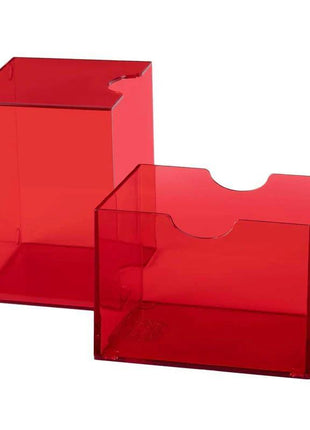 Dragon Shield - Clear Red 100+ Card Strongbox Deck Box