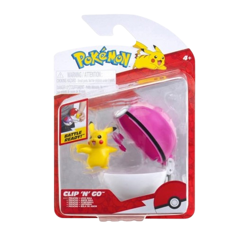 Pokemon - Pikachu Clip 'N' Go Figure