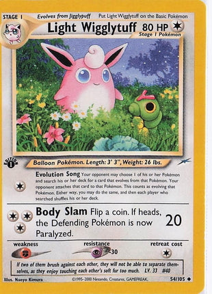 Light Wigglytuff 54/105 (1st)