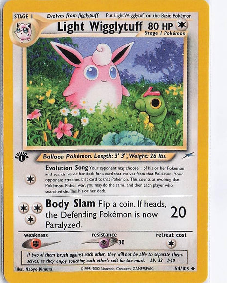 Light Wigglytuff 54/105 (1st)