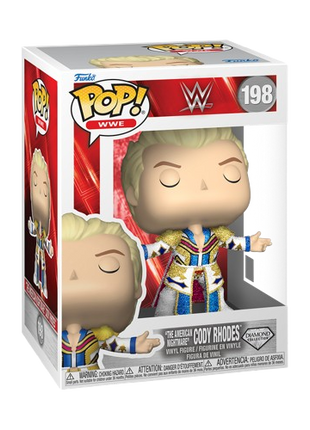 WWE - "The American Nightmare" Cody Rhodes (Diamond) #198 Funko Pop!