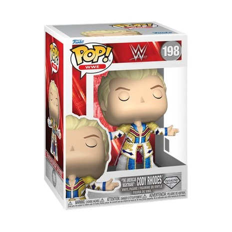 WWE - "The American Nightmare" Cody Rhodes (Diamond) #198 Funko Pop!