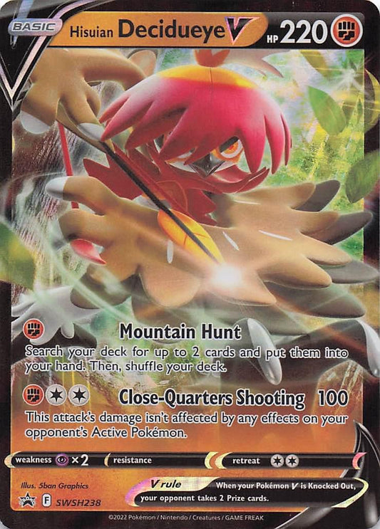 Hisuian Decidueye V SWSH238
