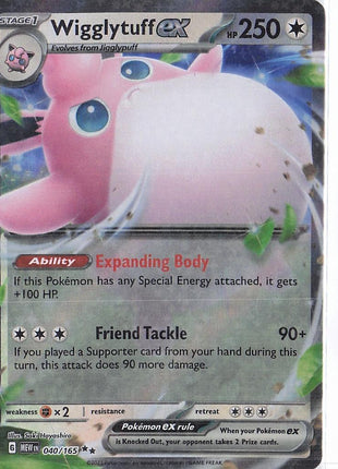 Wigglytuff ex 040/165