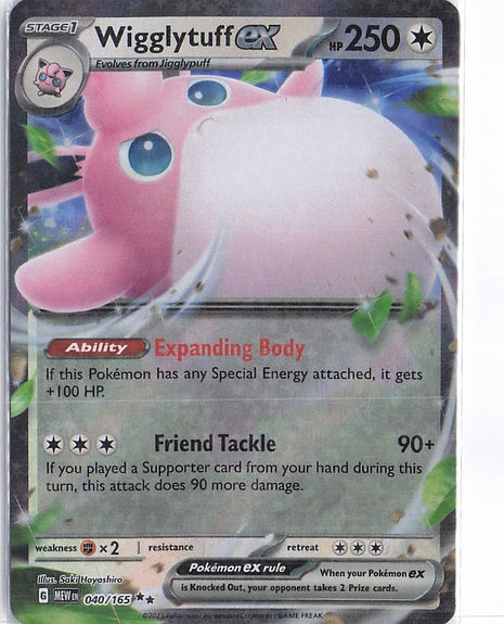 Wigglytuff ex 040/165