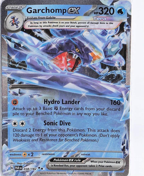 Garchomp ex 038/182