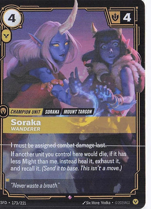 Soraka, Wanderer 173/221