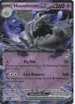 Houndstone ex 102/197
