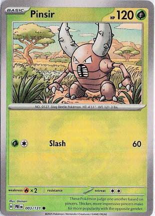 Pinsir 003/131 (Masterball Holo)