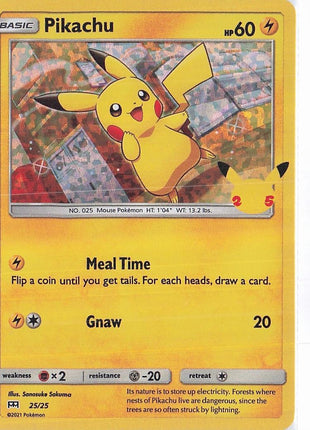 Pikachu 25/25
