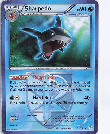 Sharpedo 33/135