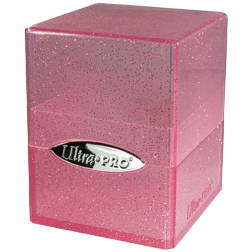 Ultra Pro - Glitter Pink Satin Cube Deck Box