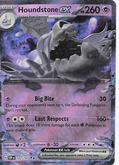 Houndstone ex 102/197