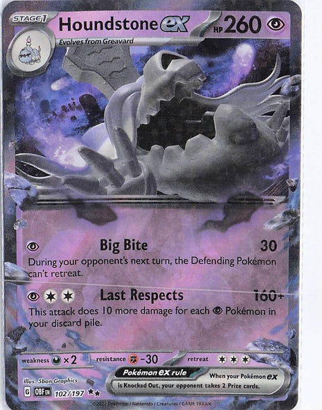 Houndstone ex 102/197