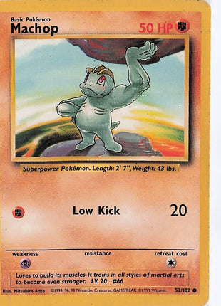 Machop 52/102