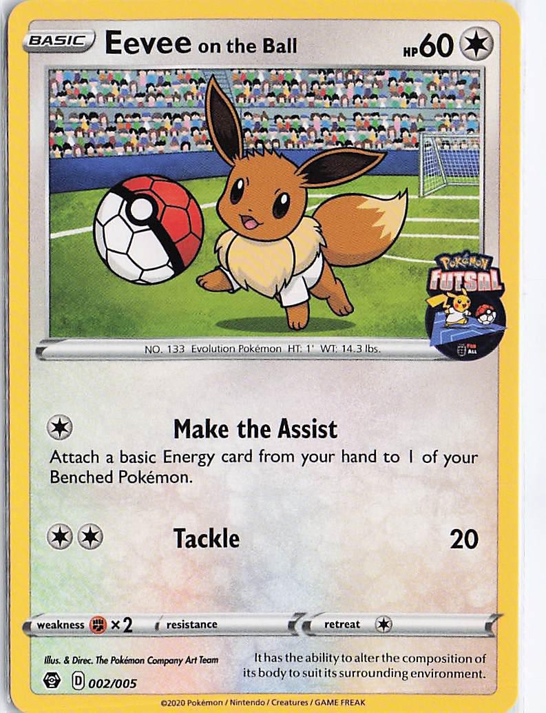 Eevee on the Ball 002/005
