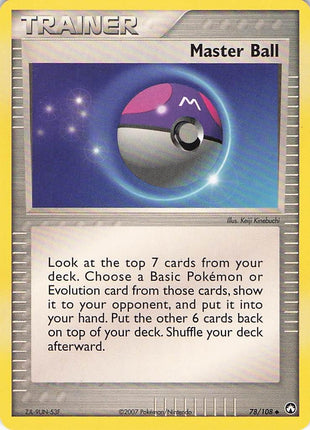Master Ball 78/108