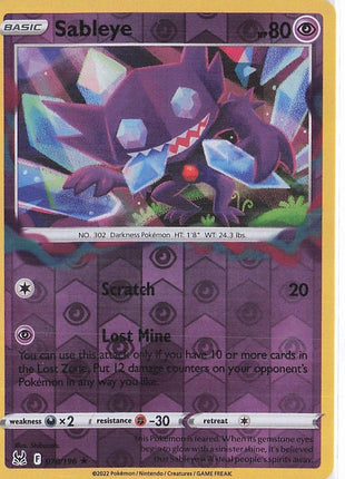 Sableye 070/196 (RH)