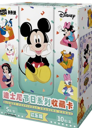 Kakawow - Disney Mickey JOY Edition Festivals Trading Cards Booster Box