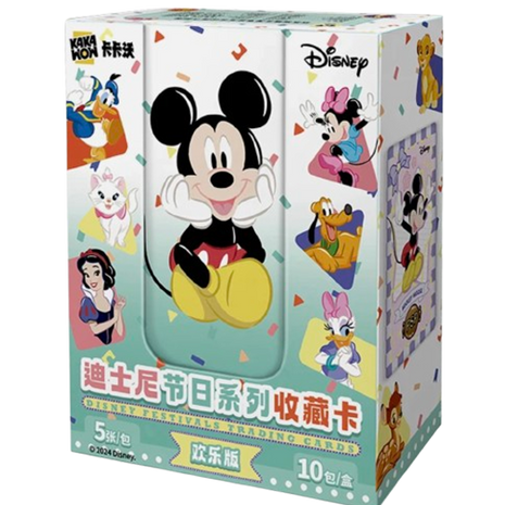 Kakawow - Disney Mickey JOY Edition Festivals Trading Cards Booster Box