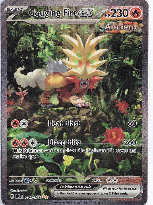 Gouging Fire ex 204/162