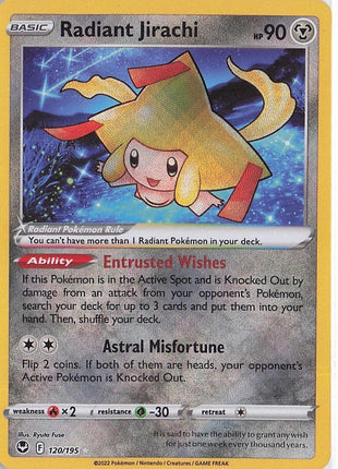 Radiant Jirachi 120/195