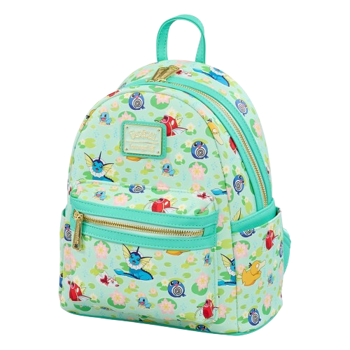 Loungefly - Pokemon: Water Type AOP Mini Backpack