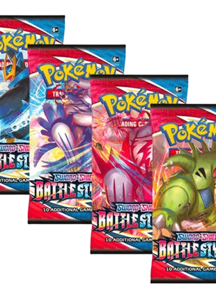 Pokemon - Battle Styles Booster Pack Complete Art Set