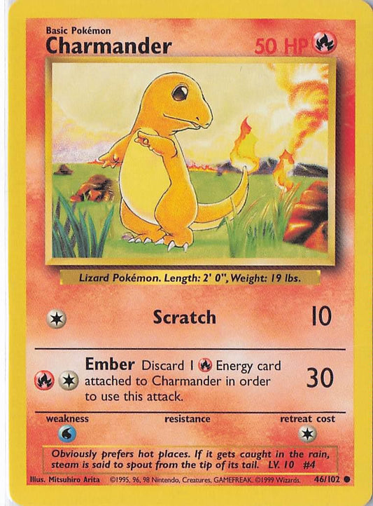 Charmander 46/102