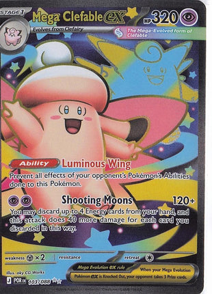 Mega Clefable ex 103/088