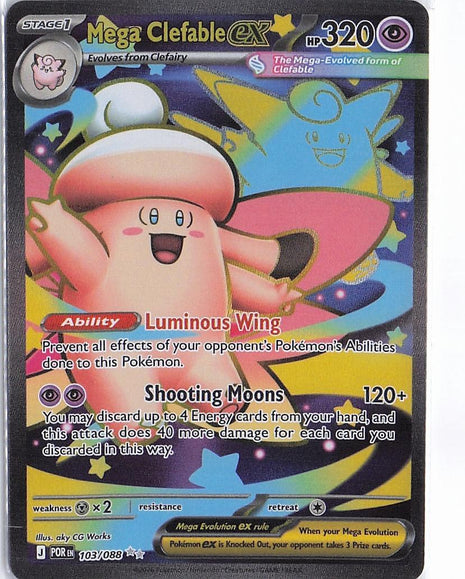 Mega Clefable ex 103/088
