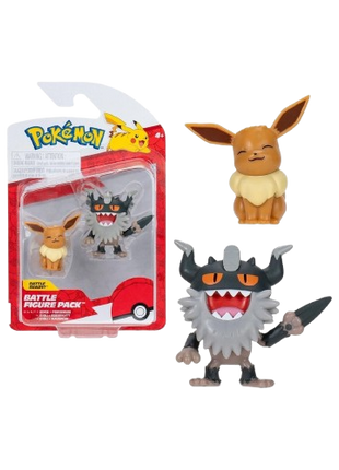 Pokemon - Eevee & Perrserker Battle Figure