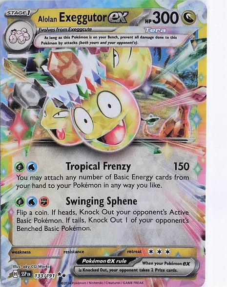 Alolan Exeggutor ex 133/191