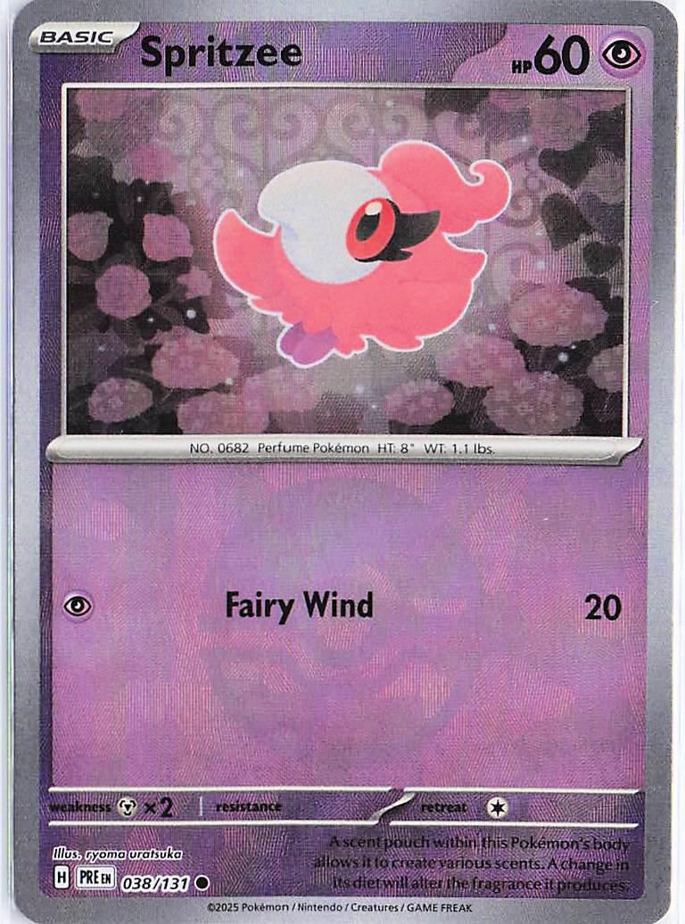 Spritzee 038/131 (Pokeball)