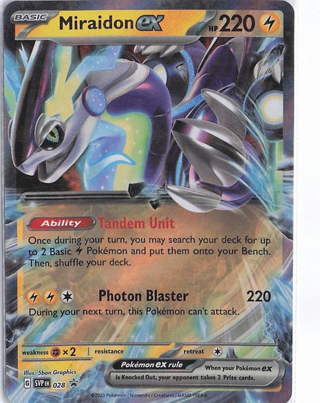 Miraidon ex SVP 028
